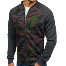 Load image into Gallery viewer, Fashion Mens Camouflage Long Sleeve Outerwear