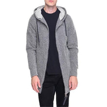 Load image into Gallery viewer, Fashion Youth Sport Loose Plain  Zipper Hoodie Outerwear