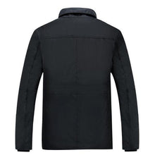 Load image into Gallery viewer, Casual Fashion Thermal Plain Zipper Long Sleeve Men Outerwear