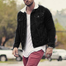 Load image into Gallery viewer, Fleece Sherpa Button Jacket