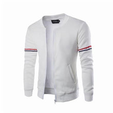 Load image into Gallery viewer, Fashion Casual Slim Strip Long Sleeve Men Sport Outerwear