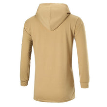 Load image into Gallery viewer, Fashion Plain Split Joint Packet Long Coat