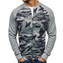 Load image into Gallery viewer, Fashion Mens Camouflage Long Sleeve Outerwear