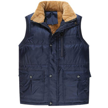 Load image into Gallery viewer, Men's Vest Plus Velvet Down Cotton Vest