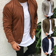 Load image into Gallery viewer, Casual Lapel Collar Plain Zipper Winter Coat