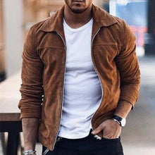 Load image into Gallery viewer, Casual Winter Plain   Zipper Coat