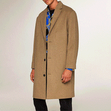 Load image into Gallery viewer, Gentle Plain Lapel Collar Loose Business Long Woolen Coat