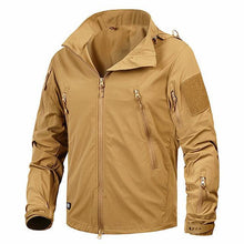 Load image into Gallery viewer, New Autumn Men's Jacket Coat Tactical Outwear Nylon Light Windbreaker