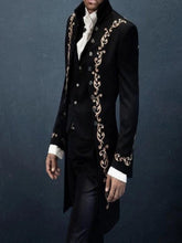 Load image into Gallery viewer, Autumn And Winter Suede Embroidery Long Coat