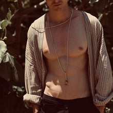 Load image into Gallery viewer, Fashion Stripe Stitching Casual Cardigan Windbreakers