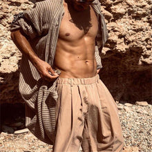 Load image into Gallery viewer, Fashion Stripe Stitching Casual Cardigan Windbreakers