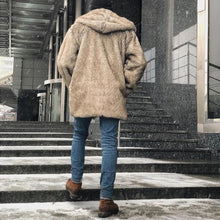 Load image into Gallery viewer, Fashion Large Lapel Hooded Loose Faux Fur Coats