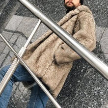 Load image into Gallery viewer, Fashion Large Lapel Hooded Loose Faux Fur Coats
