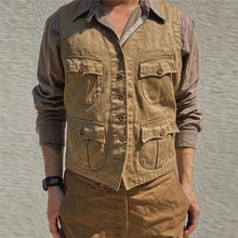 Load image into Gallery viewer, Men's Pocket Solid Color Vest