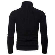 Load image into Gallery viewer, Winter New Casual Solid Color Twist Thick Double-Breasted Knit Cardigan