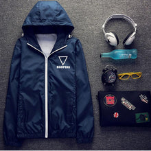 Load image into Gallery viewer, New Thin Hooded Casual Jacket Fashion Slim Coat