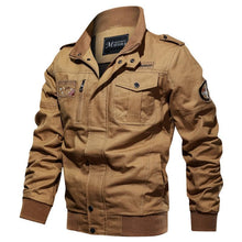 Load image into Gallery viewer, New Spring And Autumn Casual Cotton Large Size Men&#39;s Jacket
