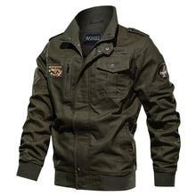 Load image into Gallery viewer, New Spring And Autumn Casual Cotton Large Size Men&#39;s Jacket
