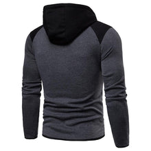 Load image into Gallery viewer, Creative Stitching Sleeve Casual Hooded Men&#39;s Hoodie
