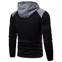 Load image into Gallery viewer, Creative Stitching Sleeve Casual Hooded Men&#39;s Hoodie
