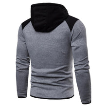 Load image into Gallery viewer, Creative Stitching Sleeve Casual Hooded Men&#39;s Hoodie
