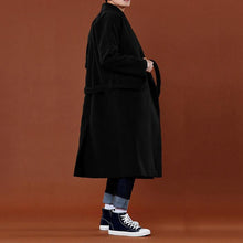 Load image into Gallery viewer, Super Warm Winter Woolen Coat New Loose Windbreaker Plus Size
