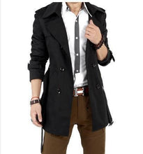 Load image into Gallery viewer, Classic Mens Wind Coat
