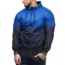 Load image into Gallery viewer, Gradient Fashion Hoodie Coat
