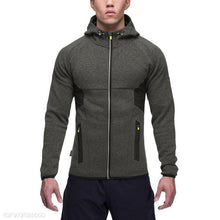 Load image into Gallery viewer, Casual Outdoor Bodybuilding Plain Zipper Outwear
