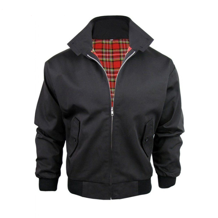 Mens Fashion Harrington Jacket