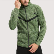 Load image into Gallery viewer, Fashion Casual Sport Thermal Loose Strip Long Sleeve Zipper Outerwear
