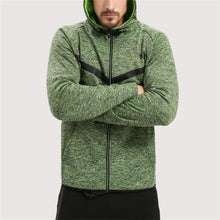 Load image into Gallery viewer, Fashion Casual Sport Thermal Loose Strip Long Sleeve Zipper Outerwear
