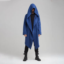 Load image into Gallery viewer, Solid Color Hooded Long Cardigan Coat
