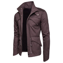 Load image into Gallery viewer, Fashion Lapel Include Cotton Plain Jacket
