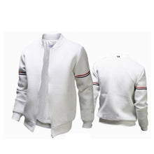 Load image into Gallery viewer, Fashion Casual Slim Strip Long Sleeve Men Sport Outerwear
