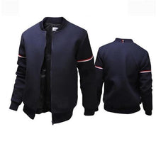 Load image into Gallery viewer, Fashion Casual Slim Strip Long Sleeve Men Sport Outerwear
