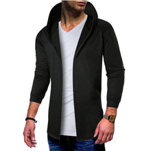 Load image into Gallery viewer, Fashion Plain Split Joint Packet Long Coat
