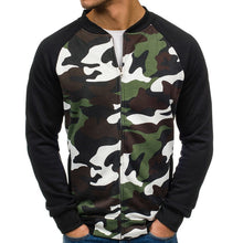 Load image into Gallery viewer, Fashion Mens Camouflage Long Sleeve Outerwear
