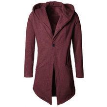 Load image into Gallery viewer, Fashion Slim Fit Plain One Button Long Coat
