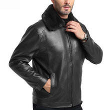 Load image into Gallery viewer, Business PU Leather   Jacket
