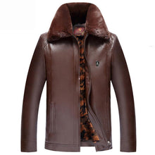 Load image into Gallery viewer, Business PU Leather   Jacket
