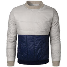 Load image into Gallery viewer, Winter High Collar Split Joint Cotton Padded Keep Warm
