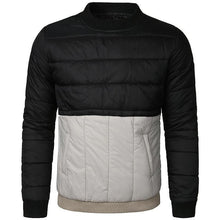 Load image into Gallery viewer, Winter High Collar Split Joint Cotton Padded Keep Warm
