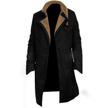 Load image into Gallery viewer, Fleece-Trim Longline Jacket
