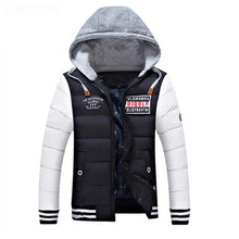 Load image into Gallery viewer, Casual New Hooded Thick Padded Men&#39;s Parkas Jacket Coats Warm Zipper
