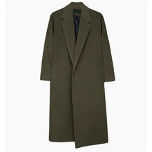 Load image into Gallery viewer, Super Warm Winter Woolen Coat New Loose Windbreaker Plus Size
