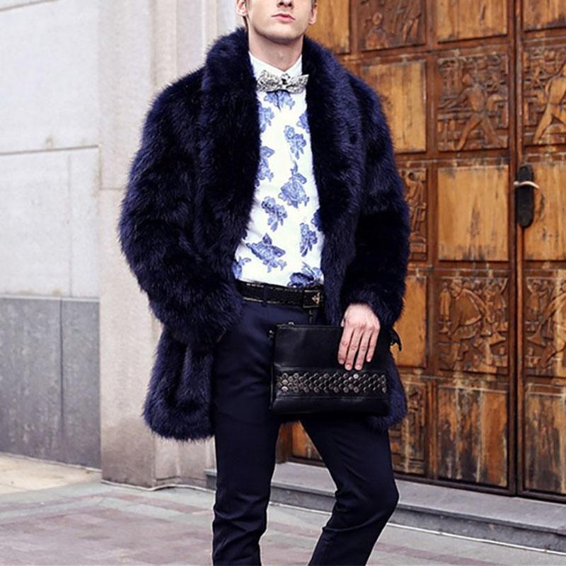 Fashion Solid Color Suede Fur Loose Coats