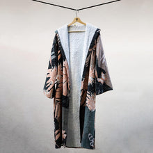 Load image into Gallery viewer, Men&#39;s Fashion Printed Fleece Mid-Length Hooded Coat
