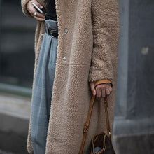 Load image into Gallery viewer, Men&#39;s Solid Color Lapel Long Windbreaker
