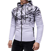 Load image into Gallery viewer, Hooded Two-Piece Men&#39;s Running Sportswear Jacket
